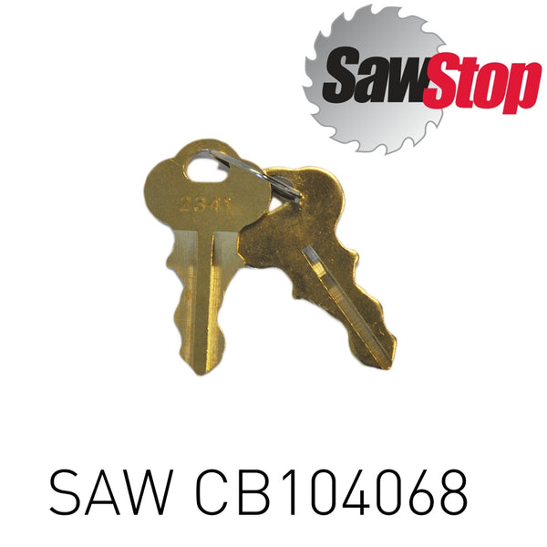 SAWSTOP BYPASS KEY SET - Power Tool Traders