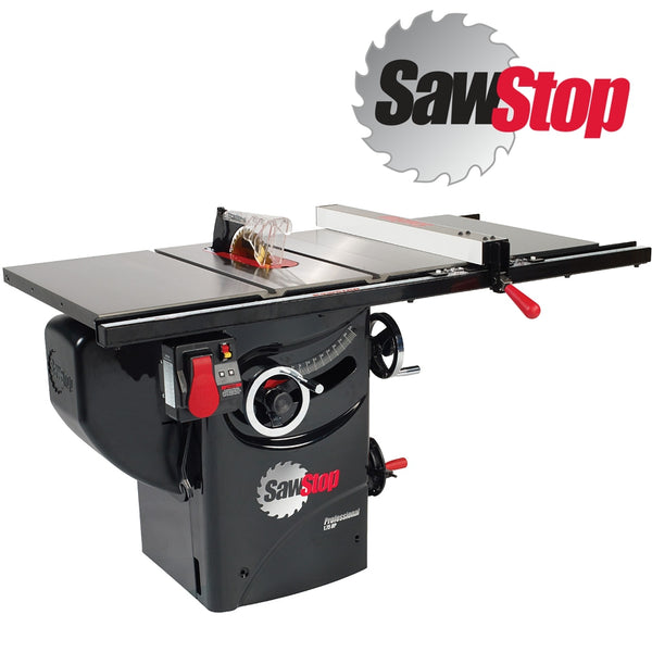 SAWSTOP PROFFESIONAL CABINET SAW 250MM 3HP - Power Tool Traders