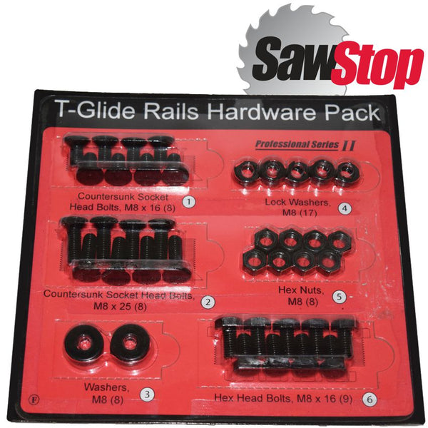 SAWSTOP RAIL HARDWARE PACK TGP2
