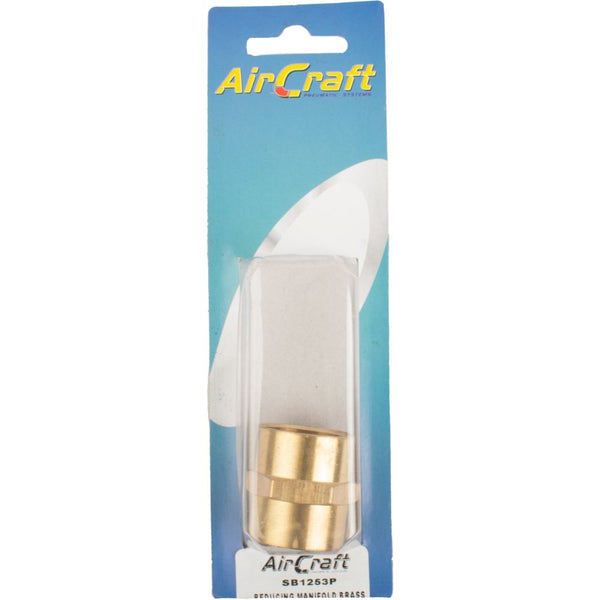 REDUCING MANIFOLD BRASS 3/4X3/4 F/F 1PC PACK