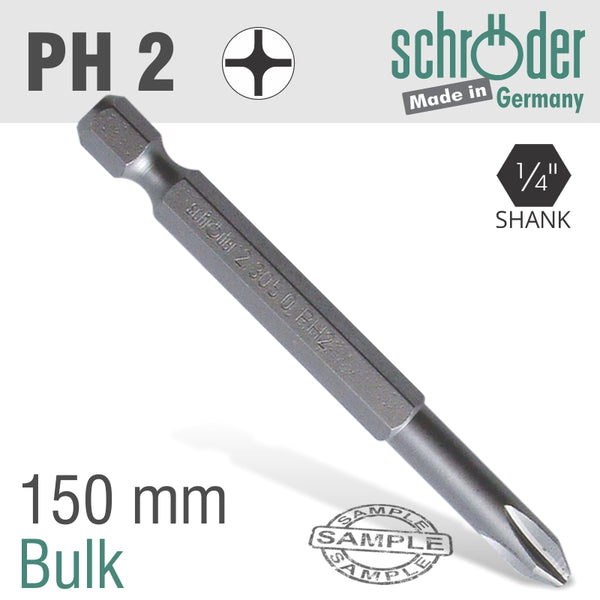 PHIL.NO.2 PWR.BIT 150MM - Power Tool Traders