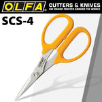 OLFA SCS-4 PRECISION  APPLIQUE SCISSORS - Power Tool Traders