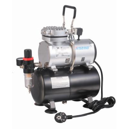 COMPRESSOR FOR AIRBRUSH 1CYL ON TANK 3LTR (AS189) - Power Tool Traders