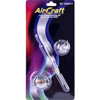 SPARE NOZZLE KIT 0.8MM FOR H2000 - Power Tool Traders