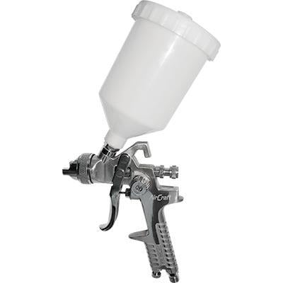 SPRAY GUN HVLP 1.7MM NOZZLE 600CC PLASTIC CUP - Power Tool Traders