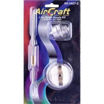 SPARE NOZZLE KIT 1.7MM FOR SG H827 - Power Tool Traders