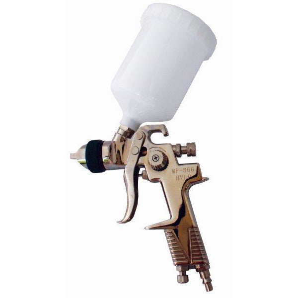 PROFESSIONAL SPRAY GUN 1.4MM NOZZLE HVLP NEW TECH GRAVITY FEED - Power Tool Traders