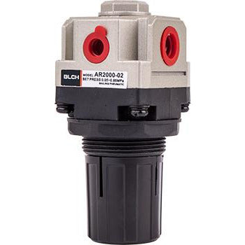 AIR GAUGE 85PSI/6BAR 1/4M BOT. FIT  FOR SG PP PAINT POTS - Power Tool Traders