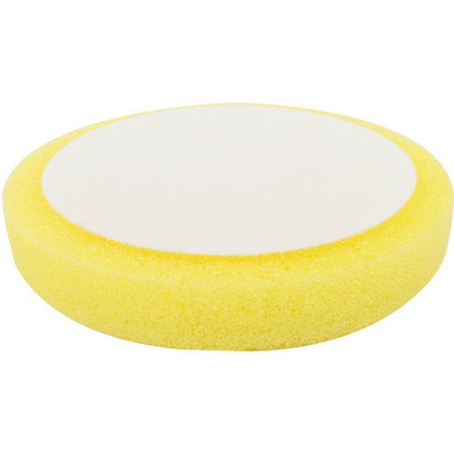 FOAM PAD VELCRO YELLOW SPONGE 150MM 6' COMPOUNDING - Power Tool Traders