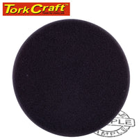 FOAM PAD VELCRO BLACK SPONGE 150MM 6' FINISHING - Power Tool Traders