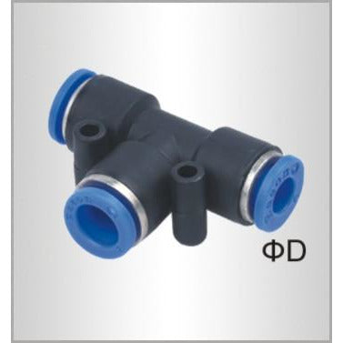 PU HOSE FITTING TEE 12MM - Power Tool Traders