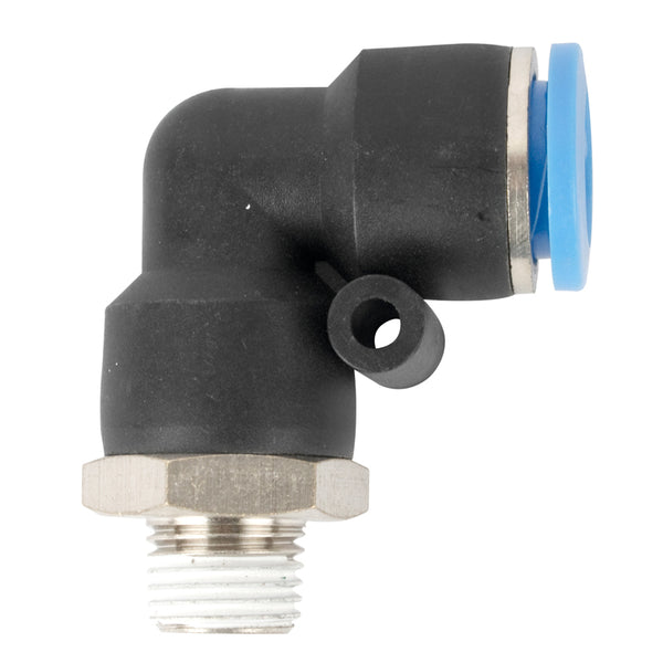 ELBOW 12MM-1/8 M PU HOSE FITTING - Power Tool Traders