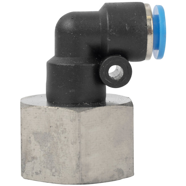 PU HOSE FITTING ELBOW 6MM-1/2 F - Power Tool Traders