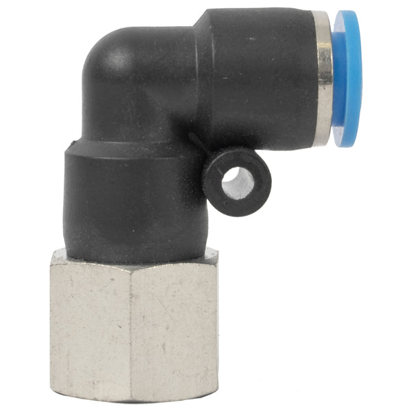 PU HOSE FITTING ELBOW 8MM-1/4 F - Power Tool Traders