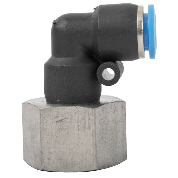 PU HOSE FITTING ELBOW 8MM-1/2 F - Power Tool Traders