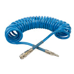 SPIRAL POLYP HOSE 12M X 12MM WITH QUICK COUPLERS - Power Tool Traders