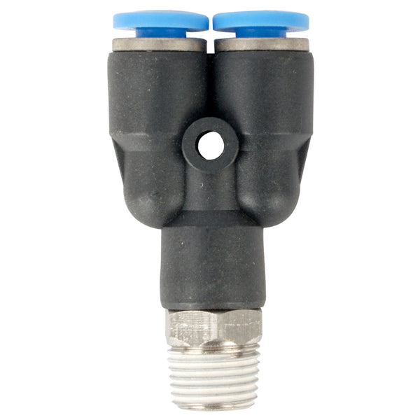 PU HOSE FITTING Y JOINT 4MM-1/8 M - Power Tool Traders