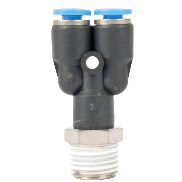 PU HOSE FITTING Y JOINT 4MM-1/4 M - Power Tool Traders