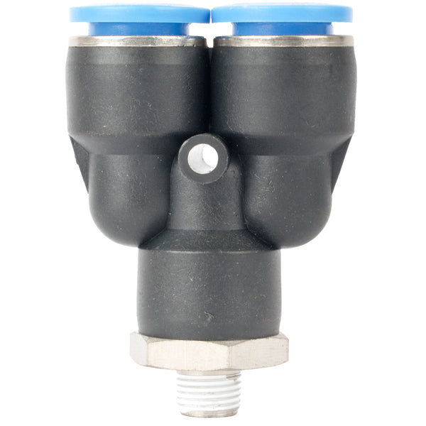 PU HOSE FITTING Y JOINT 12MM-1/8 M - Power Tool Traders