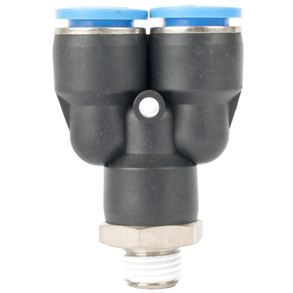 PU HOSE FITTING Y JOINT 12MM-1/4 M - Power Tool Traders