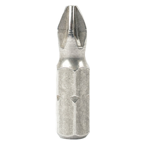 STAINLESS STEEL SCREWDRIVER BIT PZ2 X 25MM - Power Tool Traders