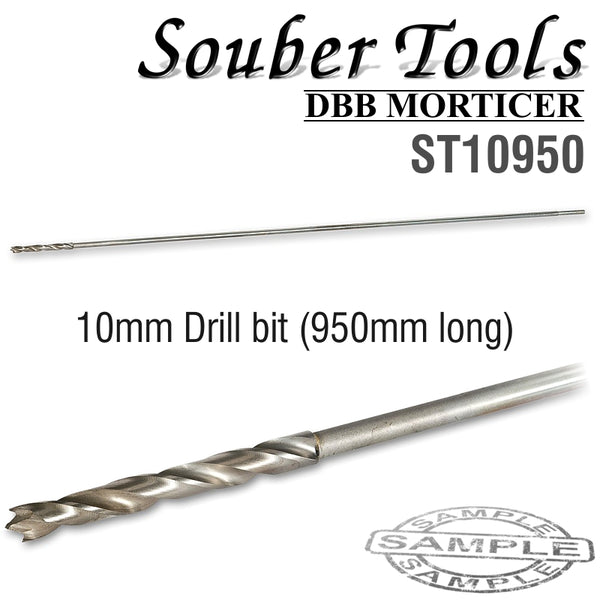 LONG WOOD DRILL 10 X 950MM - Power Tool Traders