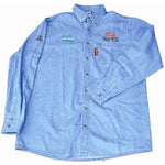 VERMONT BLUE DENIM SHIRT X-LARGE STONE WASHED - Power Tool Traders
