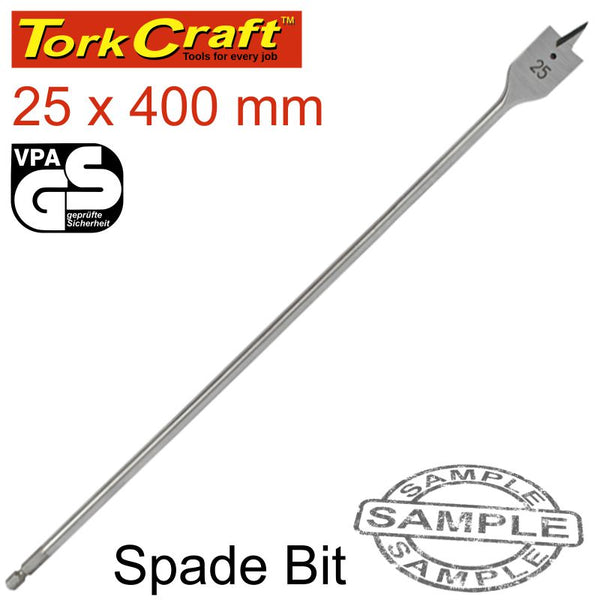 SPADE BIT 25MM X 400MM - Power Tool Traders