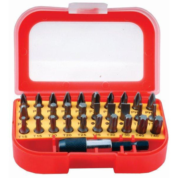 SCREWDRIVER BIT SET 31PCS IN BLISTER - Power Tool Traders