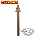 MINI H/SPEED CUTTER 6.4MM POINT 3.2MM SHANK - Power Tool Traders