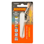 MINI ENGRAVING CUTTER 0.8MM CYL 2.4MM SHANK - Power Tool Traders