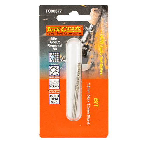 MINI TUNGSTEN CARB. CUTTER 3.2MM ROUND POINT 3.2MM SHANK - Power Tool Traders
