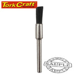 MINI NYLON BRISTLE BRUSH 3.2MM END 3.2MM SHANK - Power Tool Traders