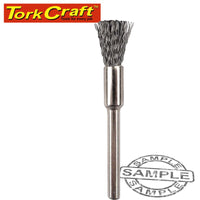 MINI CARBON STEEL BRUSH 3.2MM END 3.2MM SHANK - Power Tool Traders