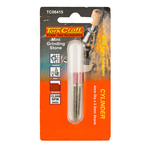 MINI GRINDING STONE 4.8MM CYL. 3.2MM SHANK - Power Tool Traders