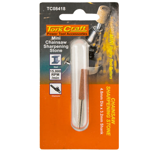 MINI CHAIN SAW SHARPENING STONE 4.8MM X 3.2MM SHANK - Power Tool Traders