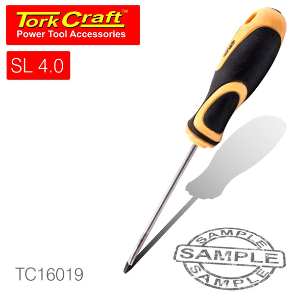 SCREWDRIVER SLOTTED 4 X 75MM - Power Tool Traders