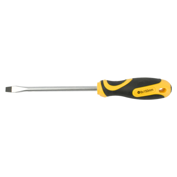 SCREWDRIVER SLOTTED 8 X 150MM - Power Tool Traders