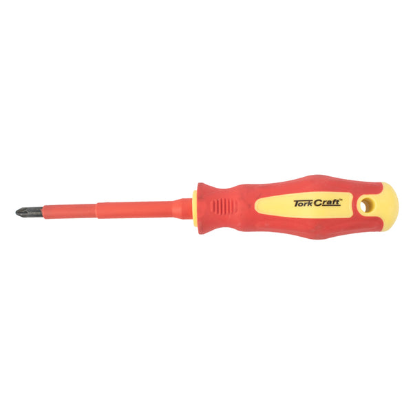 SCREWDRIVER INSULATED POZI.NO.2 X 100MM VDE - Power Tool Traders