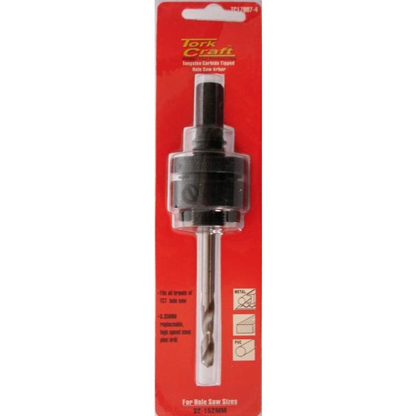 MANDREL TCT HOLE SAW 7/16 32 - 152mm - Power Tool Traders