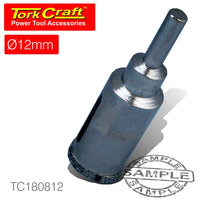 DIAMOND CORE BIT 12MM FOR TILES - Power Tool Traders
