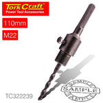 ADAPTOR HEX 110MMXM22 FOR TCT CORE BITS - Power Tool Traders