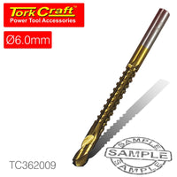 DRILL SAW 6MM TIN. COATED CARDED - Power Tool Traders