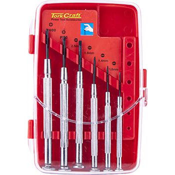 SCREWDRIVER SET MINI 6 PIECE - Power Tool Traders