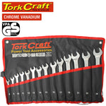 14PCS COMBINATION SPANNER SET 8-24MM - Power Tool Traders