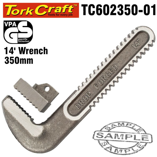 REPL. JAW SET PIPE WRENCH HEAVY DUTY 350MM - Power Tool Traders