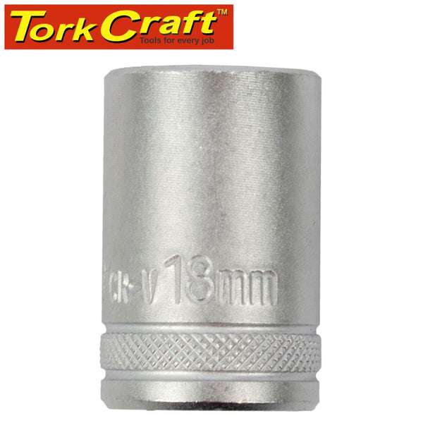 SOCKET 18MM X 24.8MM 1/2' DRIVE CRV 12 POINT