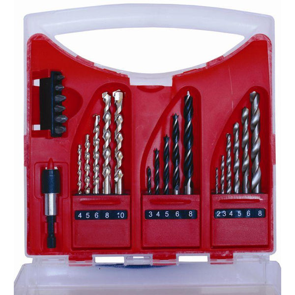 COMB. DRILL & S/DRIVING SET 23PCS - Power Tool Traders