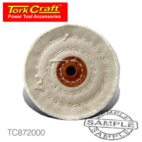 BUFFING PAD - MEDIUM 100MM TO FIT 12.5MM ARBOR/SPINDLE - Power Tool Traders