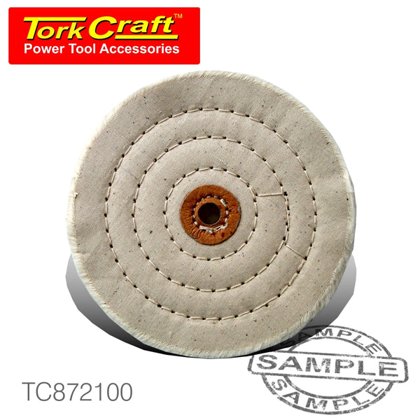 BUFFING PAD MEDIUM 150MM TO FIT 12.5MM ARBOR/SPINDLE - Power Tool Traders